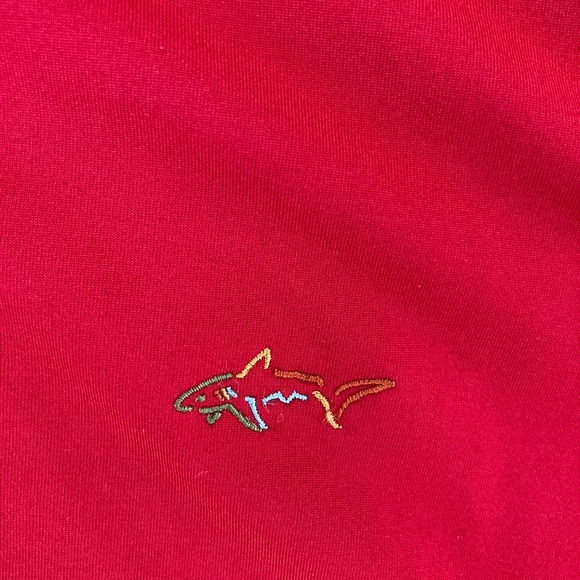 Greg Norman Red Performance Polo Size Large - Picture 7 of 8